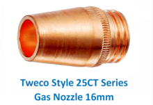 Tweco 25CT62 Mig Gas Nozzle