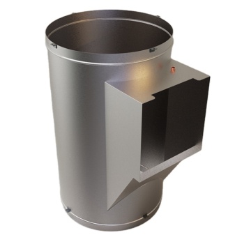 Stainless steel with fire rated door Residential Garbage chute trash chute