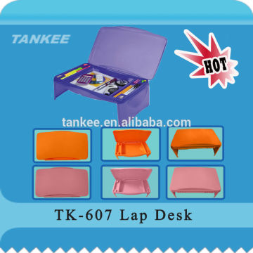 Portable plastic Lap Desk Table Notebook Laptop Tray Pillow Tray Student Desk
