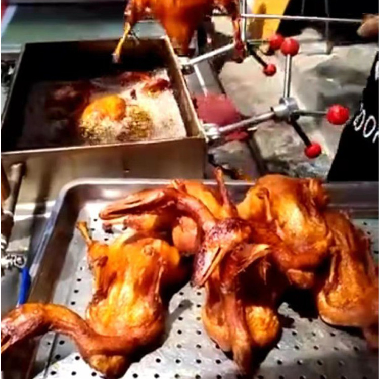 Gluttonous duck steamed fragrant duck oven deep fryer