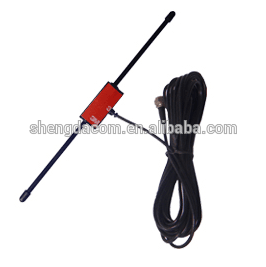 DVB-T active auto wireless adhesive antenna on window for car