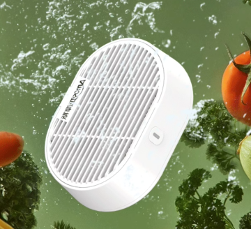 White Titanium Vegetable Washer