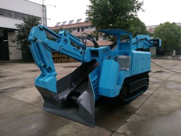 Crawler Scraper Mucking Rock Loader