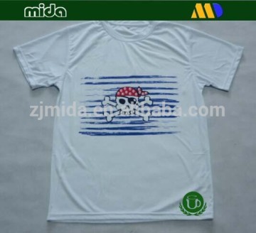 Plain sublimation polyester t-shirt