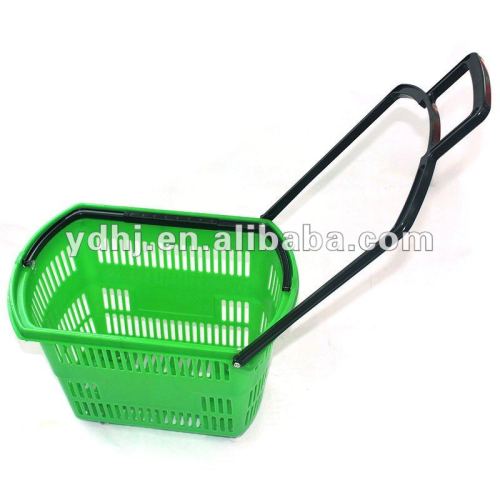 Wheel Shopping Basket/Shopping Baskets With Wheels/Cosmetic Shopping Baskets