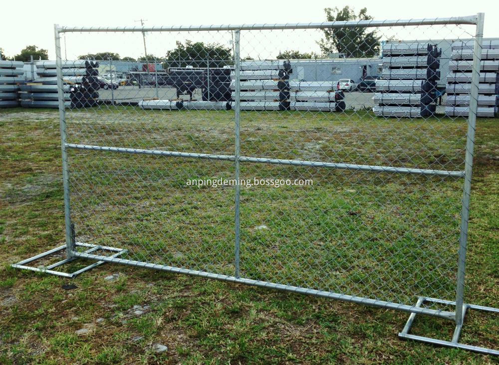 Temporary fence