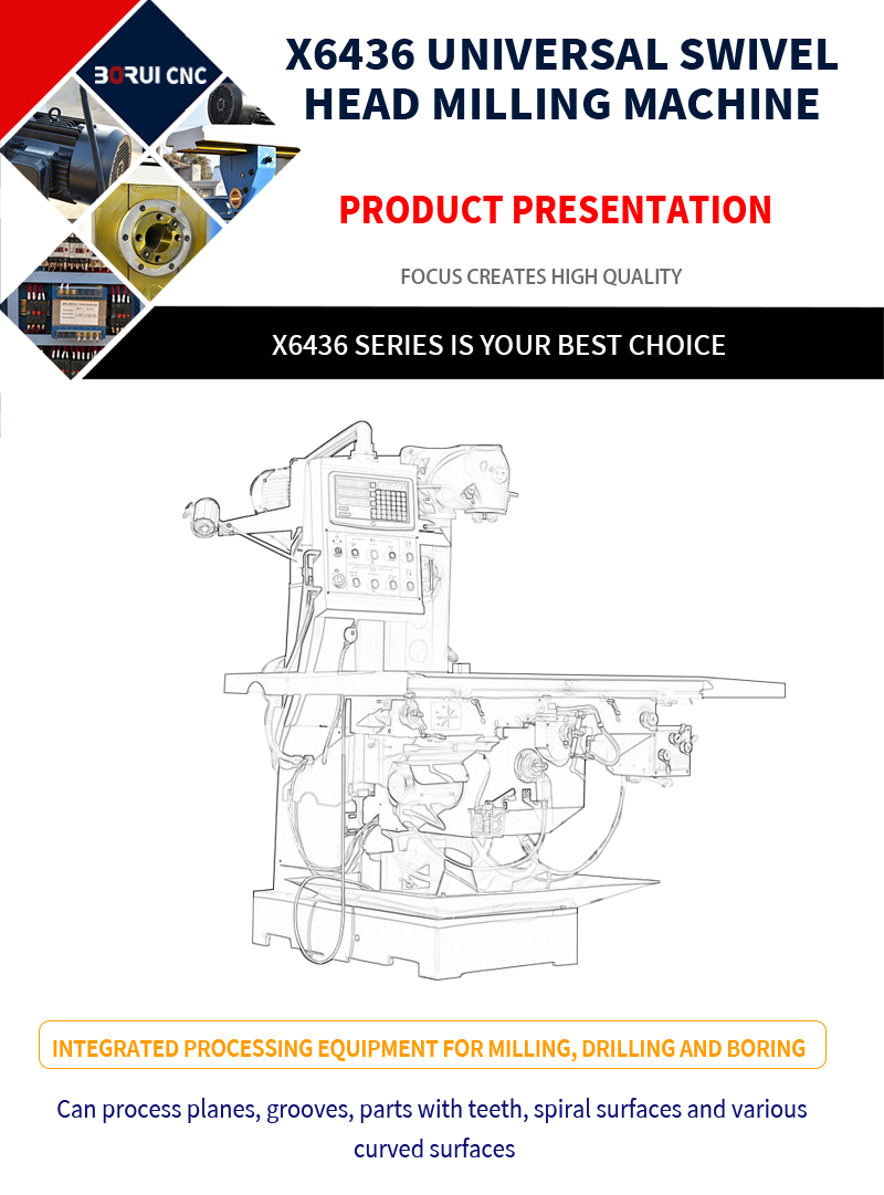x6436 milling machine 