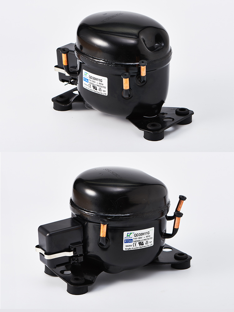 Small R134a Air Fridge Refrigerator Compressor