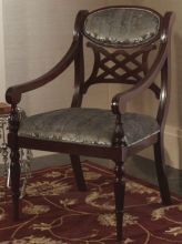 Silver Cherry Attice Chair