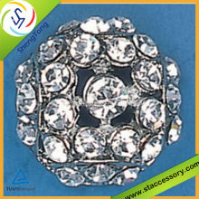 New decorative crystal acrylic buttons metal rhinestone buttons wholesale