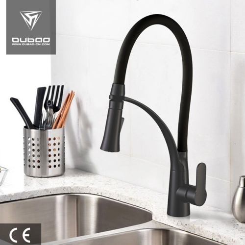 Keran Silicon Hose One Lever One Hole Kitchen