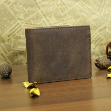 Guangzhou supplier cheap leather wallet custom made wallet