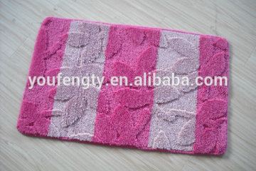 wholesale jacquard bath mat