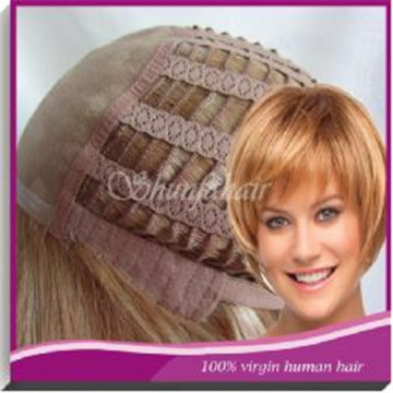 looking 100% brazilian human hair wig,cheap human hair wigs,human hair wigs short