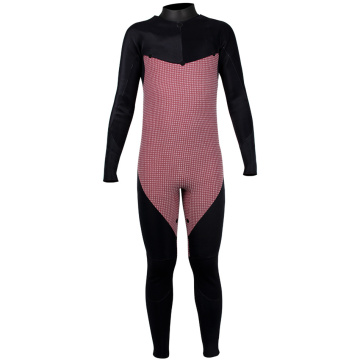 Zeegeten jongens 4/3 mm kist Zip wetsuit met lange mouwen