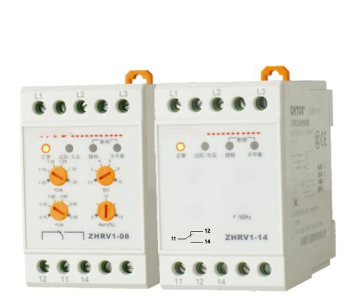 ZHRV1-14 secuencia de fase de la serie ZHRV 1 sobre voltaje y bajo voltaje de aire acondicionado CHTCC