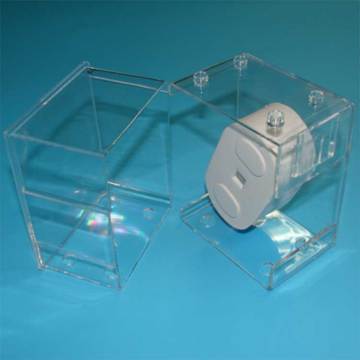 jewelry gift packaging box with clear lid