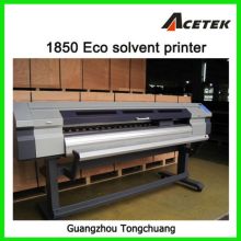 Popular digital Eco Sovent inkjet printer on the paper with dx7 head