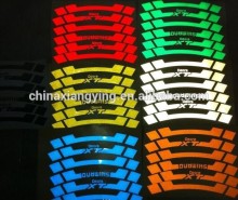 Various color Decorative car body sticker / car decorative sticker /refelctive car sticker