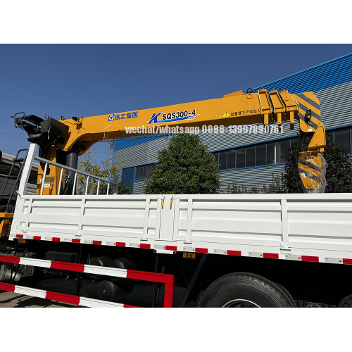 Shacman 6x4 F3000 Montou o caminhão XCMG SQS300-4 Crane