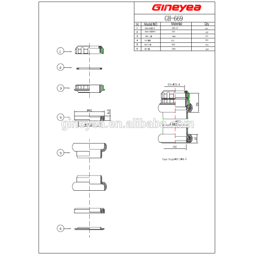 Bicycle Headsets External Cup Sealed Bearings threaded