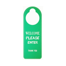 Corporate Door Hanger Signs - Do Not Disturb DND Signs for Business Rooms