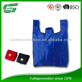 Cheap nylon foldable shopping bag