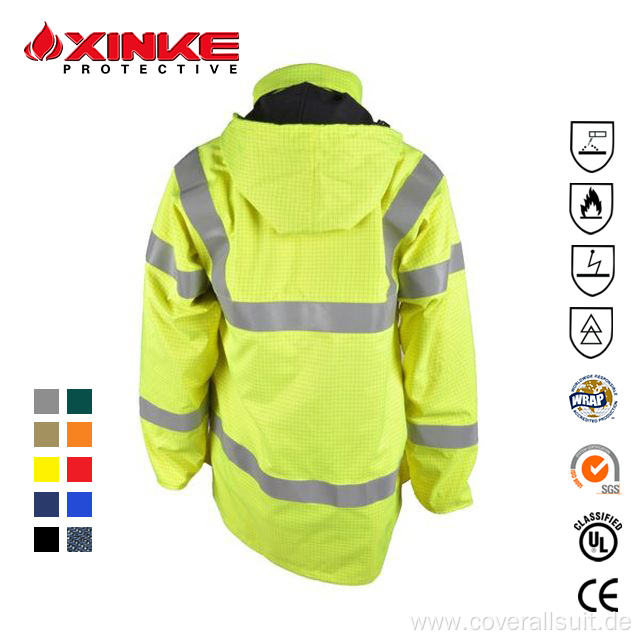 flame retardant reflective safety jackets