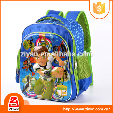 Shoulder decompression blue cool boys kindergarten cheap school backpacks