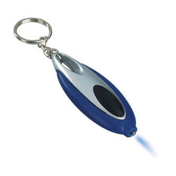 LED Keychain Light, Uses 3 x AG13 Batteries, Measures 2.5 x 7 x 1cmNew