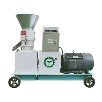 Flat Die Small Animal Feed Pellet Machine