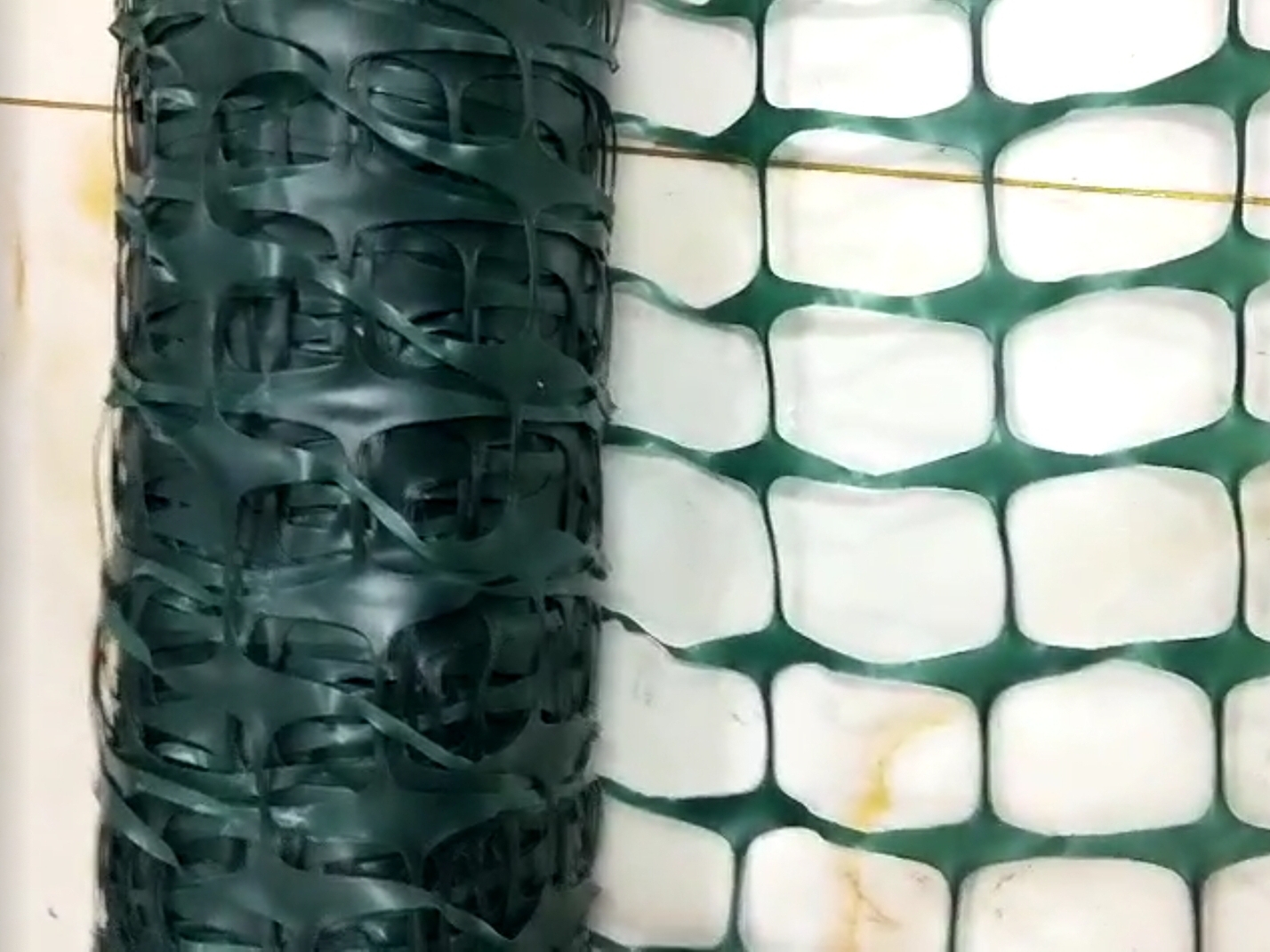 نرده هشدار دهنده ایمنی پلاستیک نارنجی