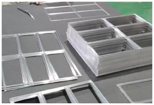 máquina niveladora de láminas sheet leveling machine