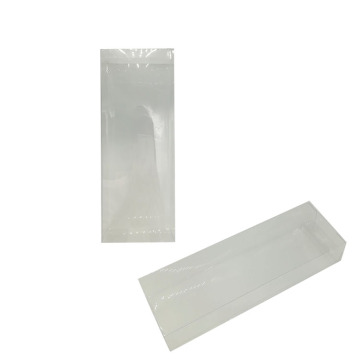 Crystal hard PVC small clear plastic box