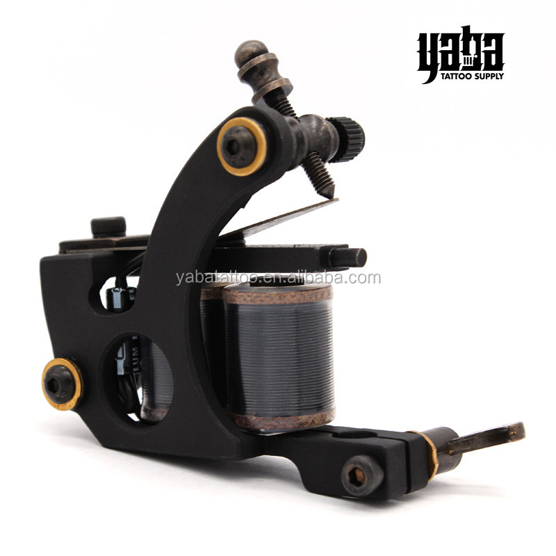 YaBa High Quality Iron Liner Tattoo 12 Wraps Coil Machine