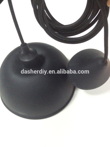 Made in china Black color silicon chandelier light