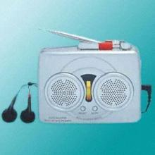 Mini Auto Reverse Cassette Recorder Player with FM Auto Scan Radio