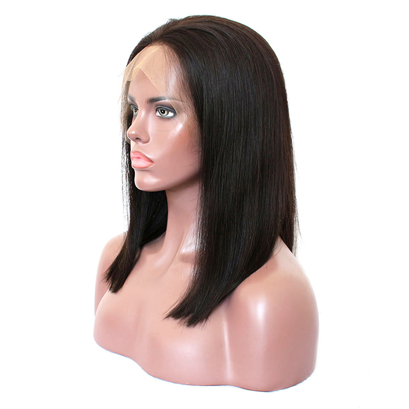 the popular short frontal bob ,13*4 lace frontal short bob wig,good quality pure human hair bob lace front wig