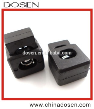 drawstring stopper,spring cord locks,plastic cord stopper