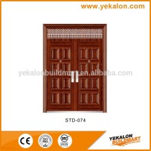 Yekalon STD-074 double door Modern steel security door