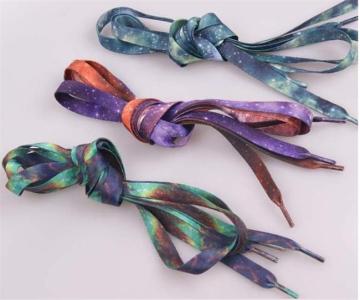 Shoe Lace Flat Colorful Sublimation Shoelace