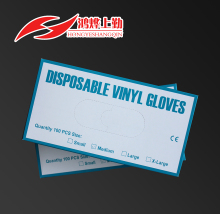 vinyl exam industrial glove