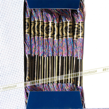 silk thread embroidery material embroidery floss dmc cross stitch thread metallic thread