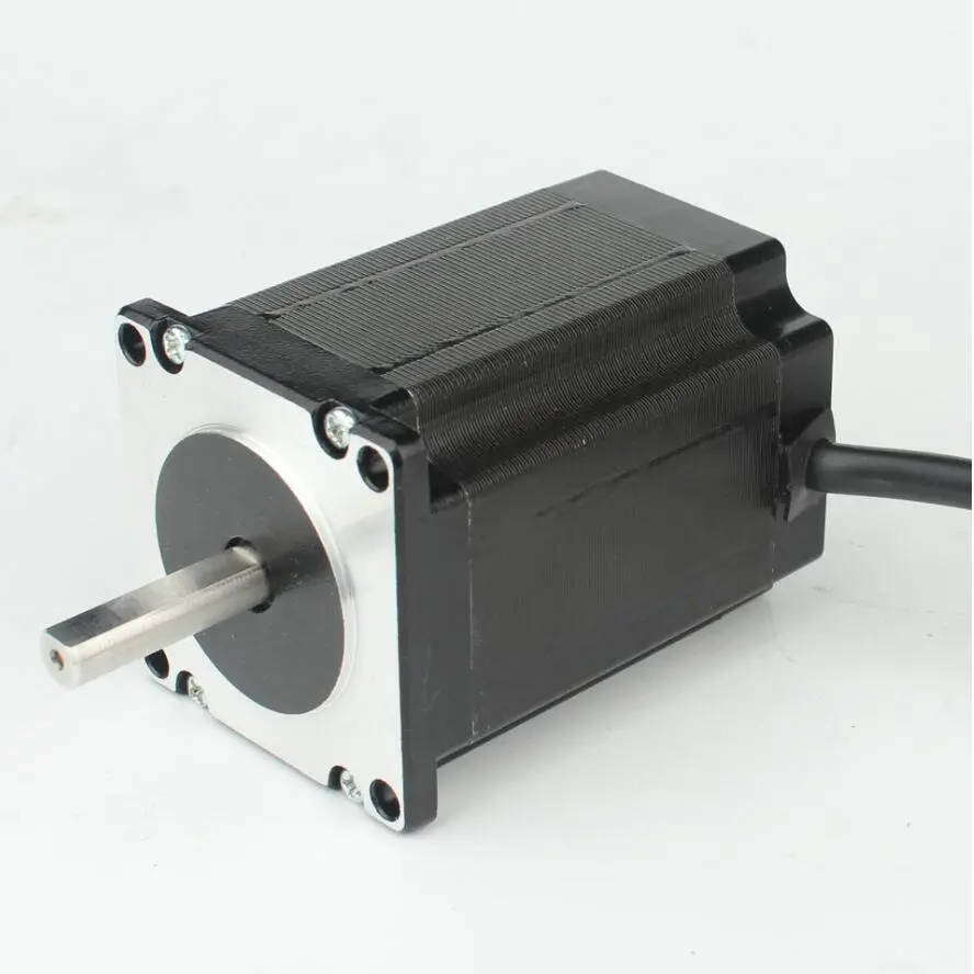 1.2 Degree 57mm NEMA23 Stepper Motor 57X112mm 3.2 Nm D 8mm CNC Stepping Motor Single Shaft 457oz in for CNC Machine 3D Printer