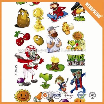 Superior cartoon sticker anti-water 3d foam kids stickers