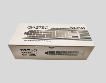 Gastec colorimetric gas detection tubes and pump