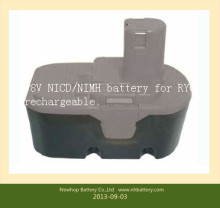 NiMH Battery. 18V NiCd/NiMH Battery for Ryo, Rechargeable Battery, Cordless Power Tool Battery (GD-RYO-18(A))