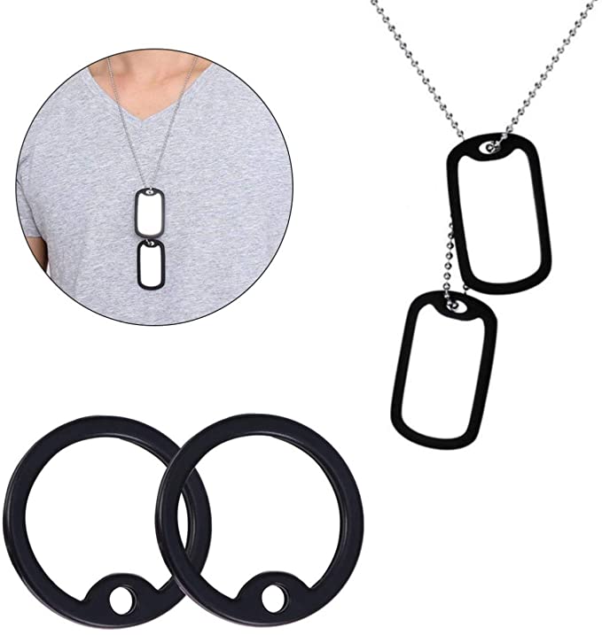 Silicone Rubber Silencers For Military Dog Tag