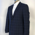 business striped wool blazer suits for men