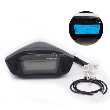 Universal Motorcycle LCD Digital Odometer Speedometer Instrument